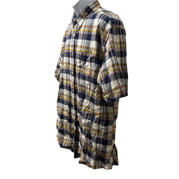 Surf Pendleton Short Sleeve Button Up Shirt Multi-Color Plaid Men’s Size XL - Picture 2 of 6